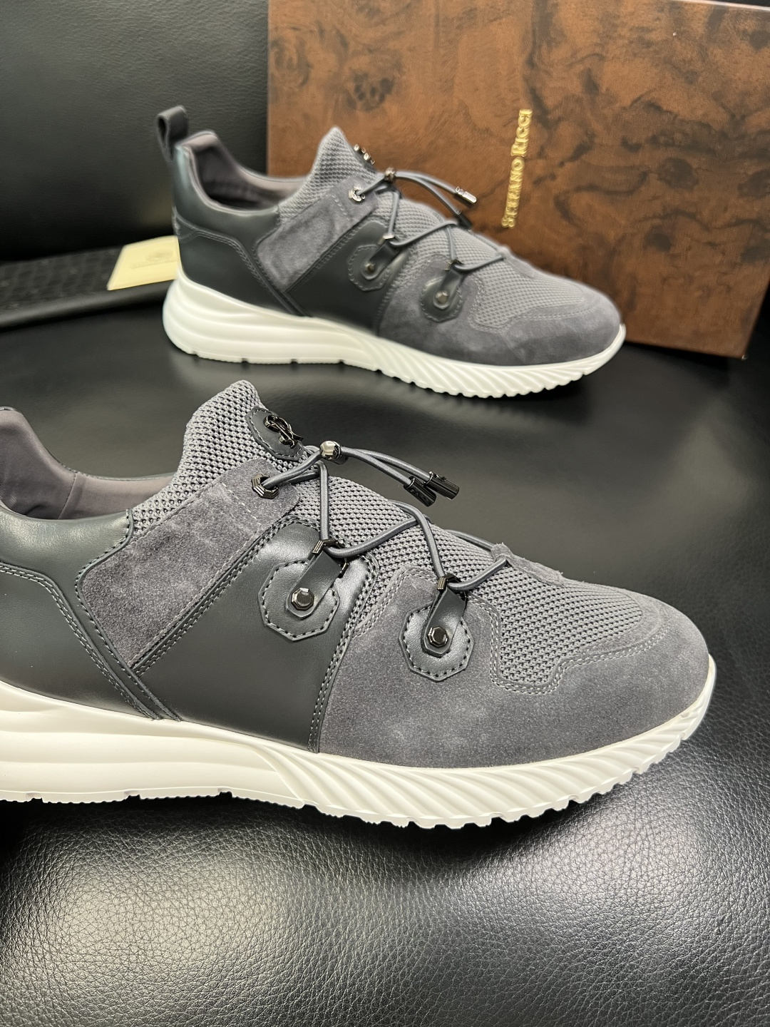 StefanoRicci 高品质 顶级工艺品 史蒂芬 劳尼治 专柜新品同步，鞋面意大利进口牛皮面料，进口