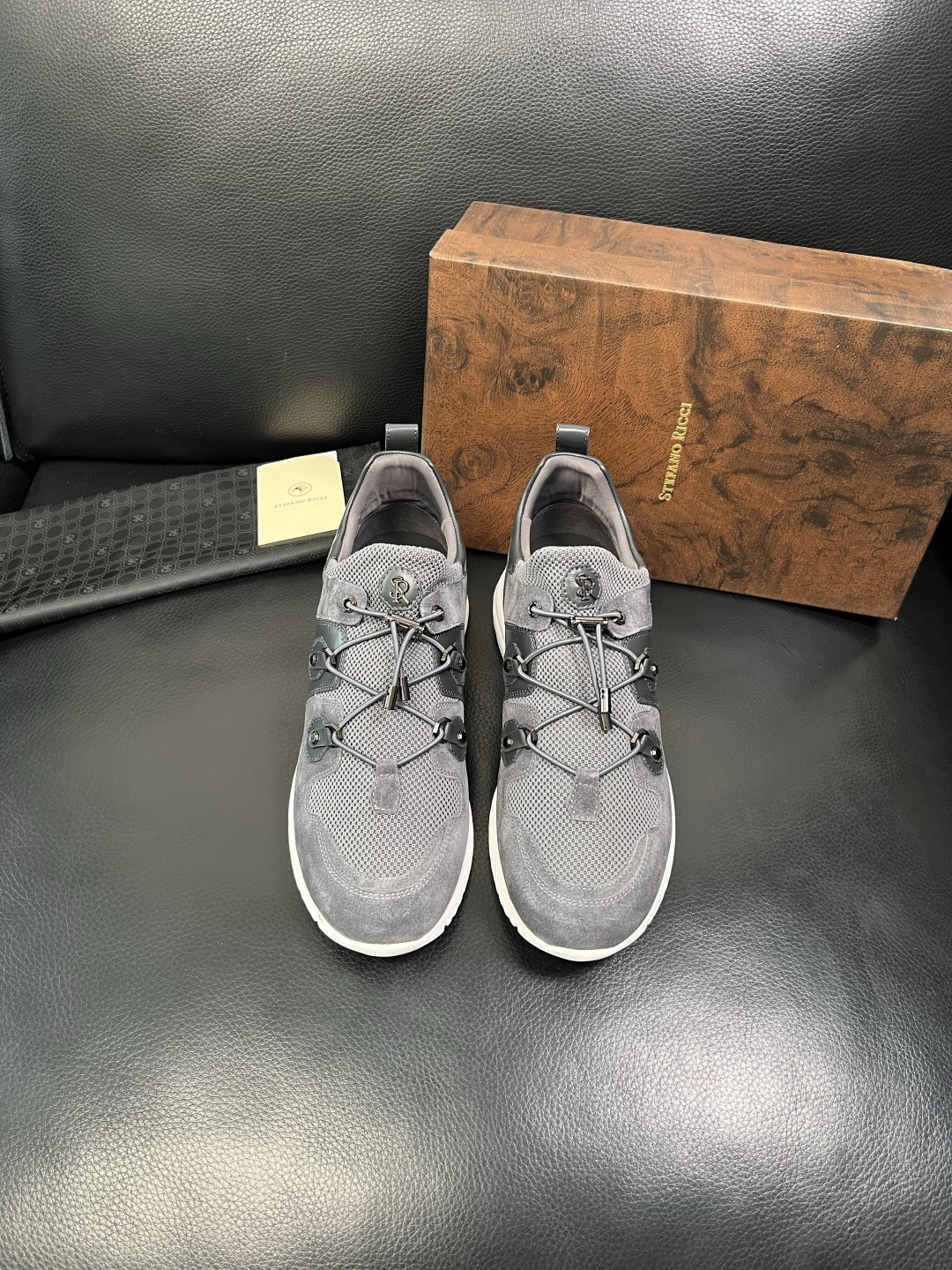 StefanoRicci 高品质 顶级工艺品 史蒂芬 劳尼治 专柜新品同步，鞋面意大利进口牛皮面料，进口