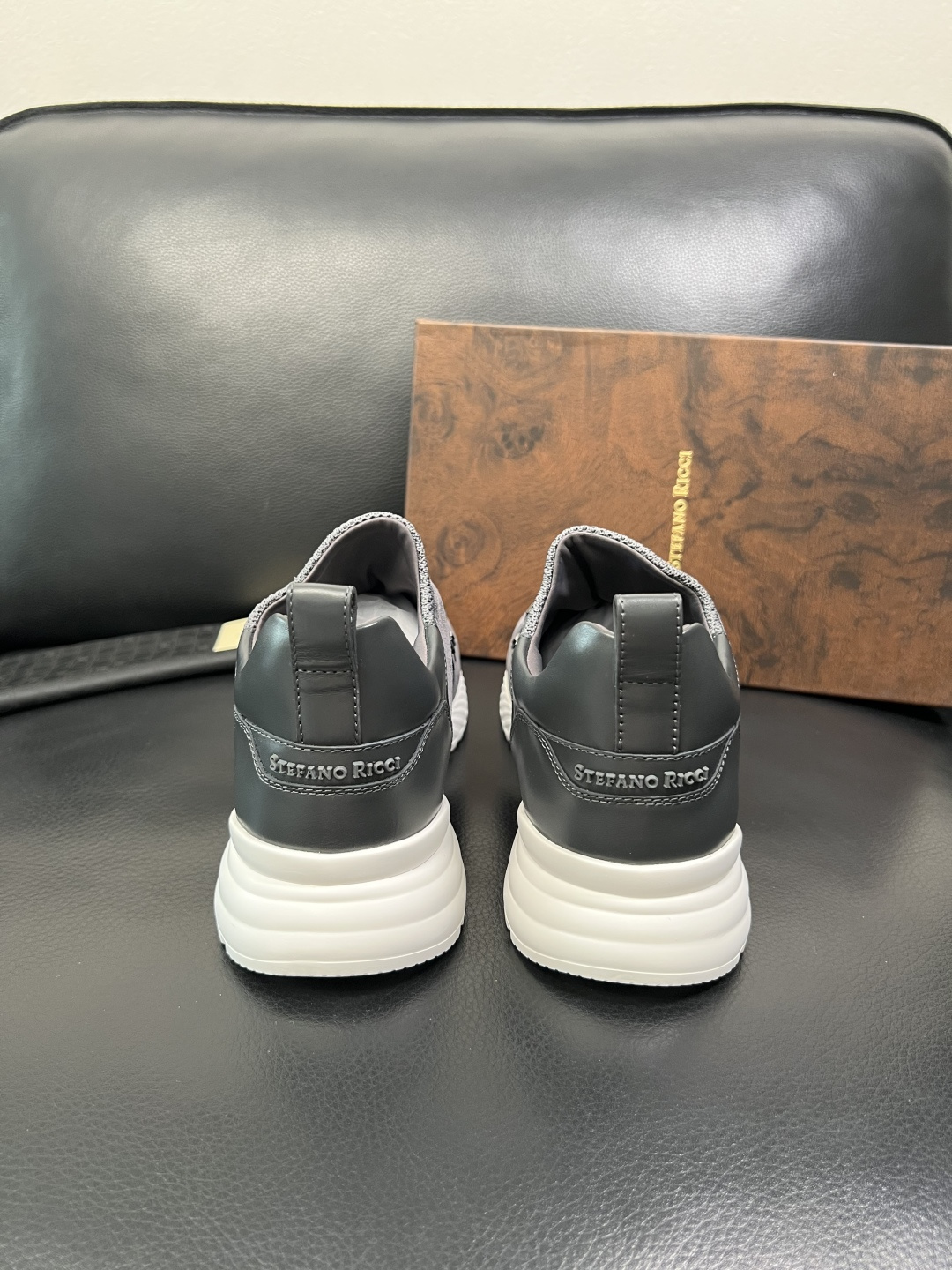 StefanoRicci 高品质 顶级工艺品 史蒂芬 劳尼治 专柜新品同步，鞋面意大利进口牛皮面料，进口