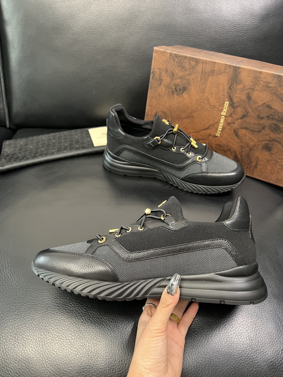 StefanoRicci 高品质 顶级工艺品 史蒂芬 劳尼治 专柜新品同步，鞋面意大利进口牛皮面料，进口