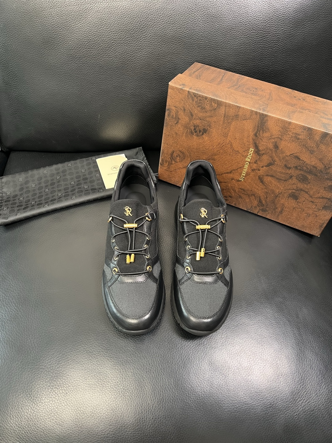 StefanoRicci 高品质 顶级工艺品 史蒂芬 劳尼治 专柜新品同步，鞋面意大利进口牛皮面料，进口