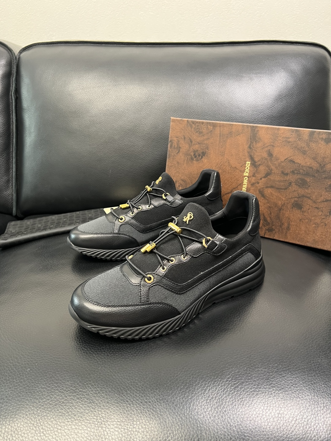 StefanoRicci 高品质 顶级工艺品 史蒂芬 劳尼治 专柜新品同步，鞋面意大利进口牛皮面料，进口