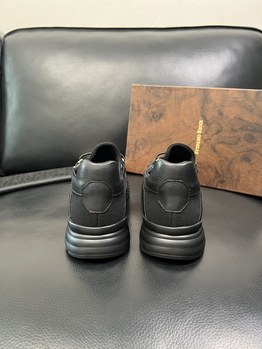 StefanoRicci 高品质 顶级工艺品 史蒂芬 劳尼治 专柜新品同步，鞋面意大利进口牛皮面料，进口