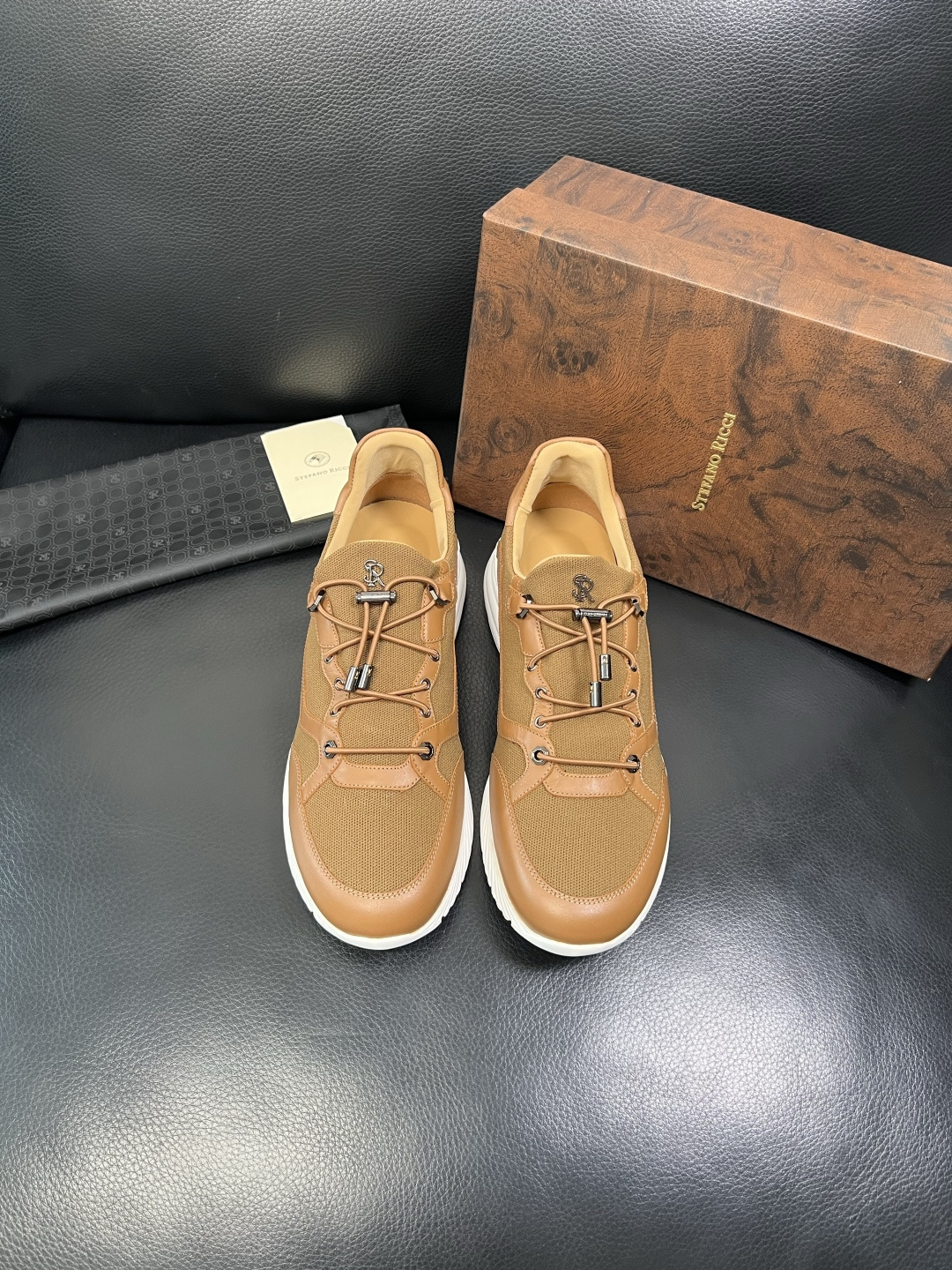 StefanoRicci 高品质 顶级工艺品 史蒂芬 劳尼治 专柜新品同步，鞋面意大利进口牛皮面料，进口