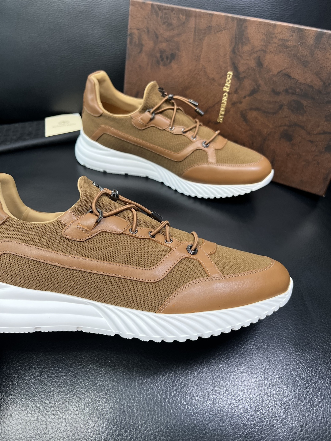 StefanoRicci 高品质 顶级工艺品 史蒂芬 劳尼治 专柜新品同步，鞋面意大利进口牛皮面料，进口