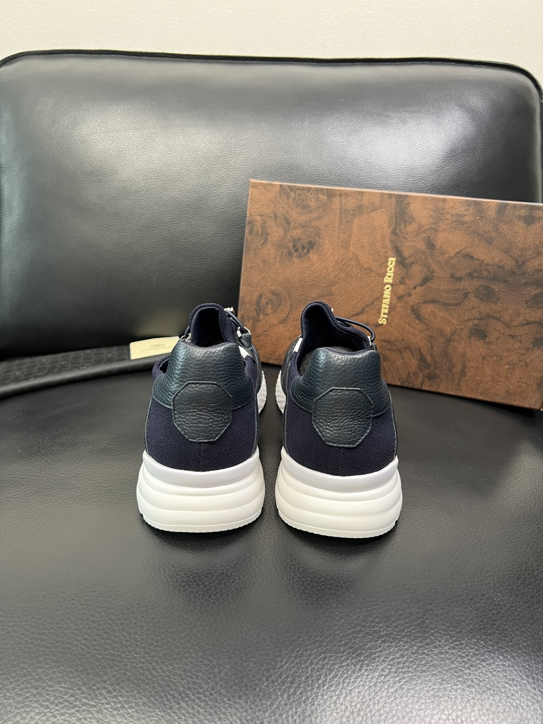 StefanoRicci 高品质 顶级工艺品 史蒂芬 劳尼治 专柜新品同步，鞋面意大利进口牛皮面料，进口