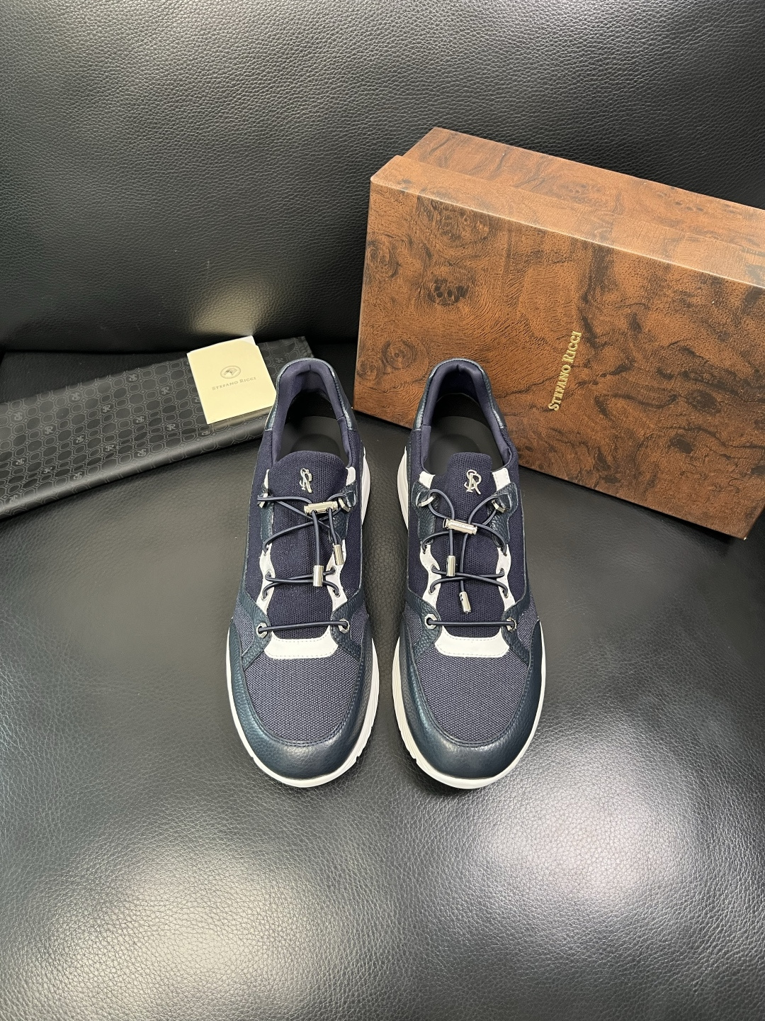 StefanoRicci 高品质 顶级工艺品 史蒂芬 劳尼治 专柜新品同步，鞋面意大利进口牛皮面料，进口