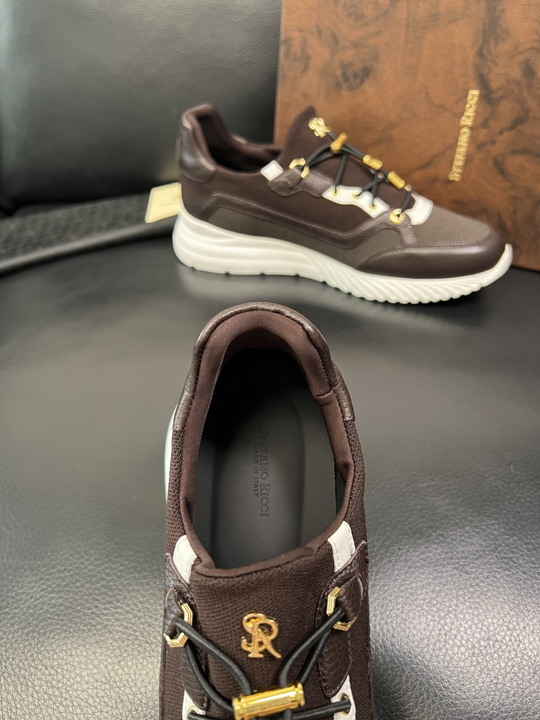 StefanoRicci 高品质 顶级工艺品 史蒂芬 劳尼治 专柜新品同步，鞋面意大利进口牛皮面料，进口