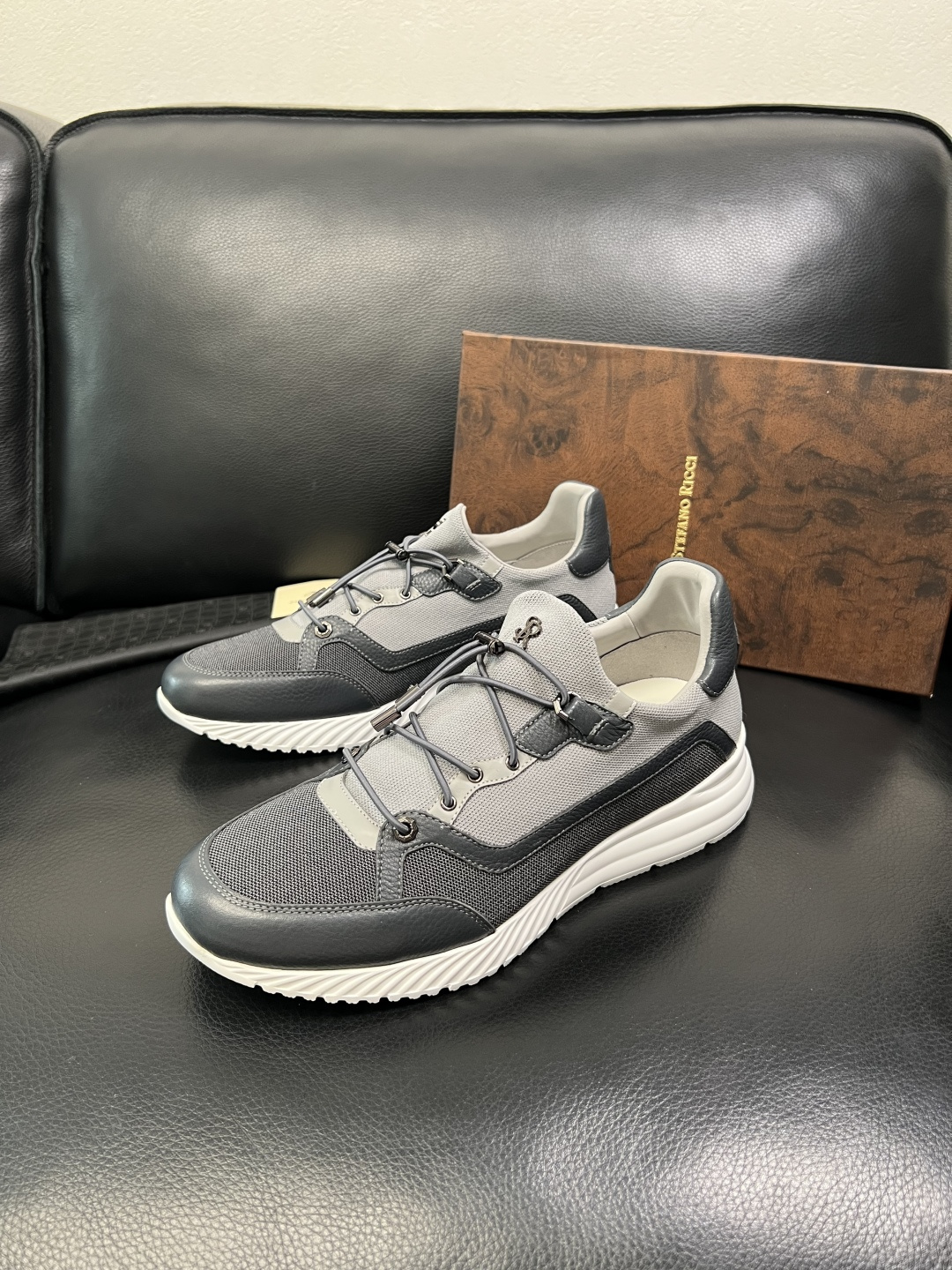 StefanoRicci 高品质 顶级工艺品 史蒂芬 劳尼治 专柜新品同步，鞋面意大利进口牛皮面料，进口