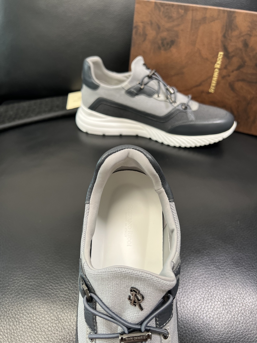 StefanoRicci 高品质 顶级工艺品 史蒂芬 劳尼治 专柜新品同步，鞋面意大利进口牛皮面料，进口