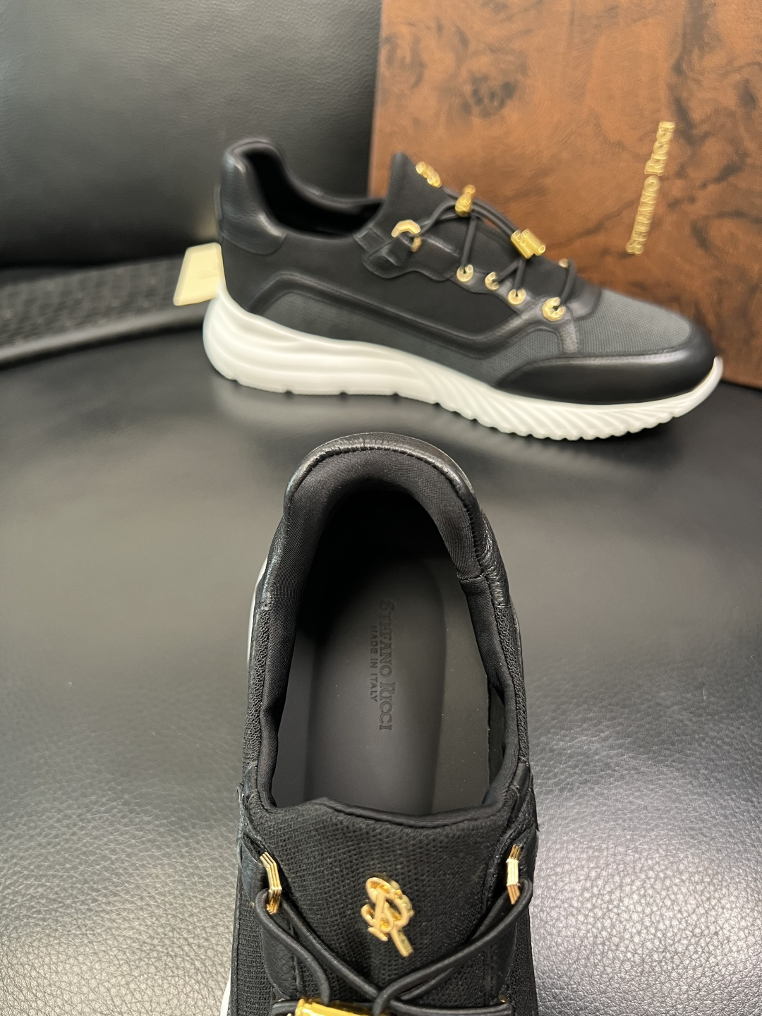 StefanoRicci 高品质 顶级工艺品 史蒂芬 劳尼治 专柜新品同步，鞋面意大利进口牛皮面料，进口