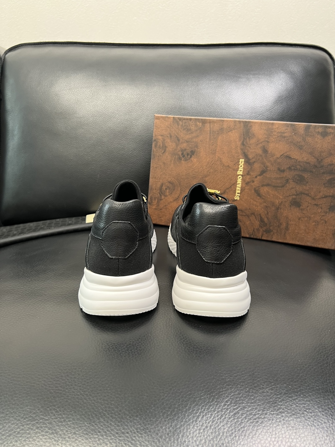 StefanoRicci 高品质 顶级工艺品 史蒂芬 劳尼治 专柜新品同步，鞋面意大利进口牛皮面料，进口