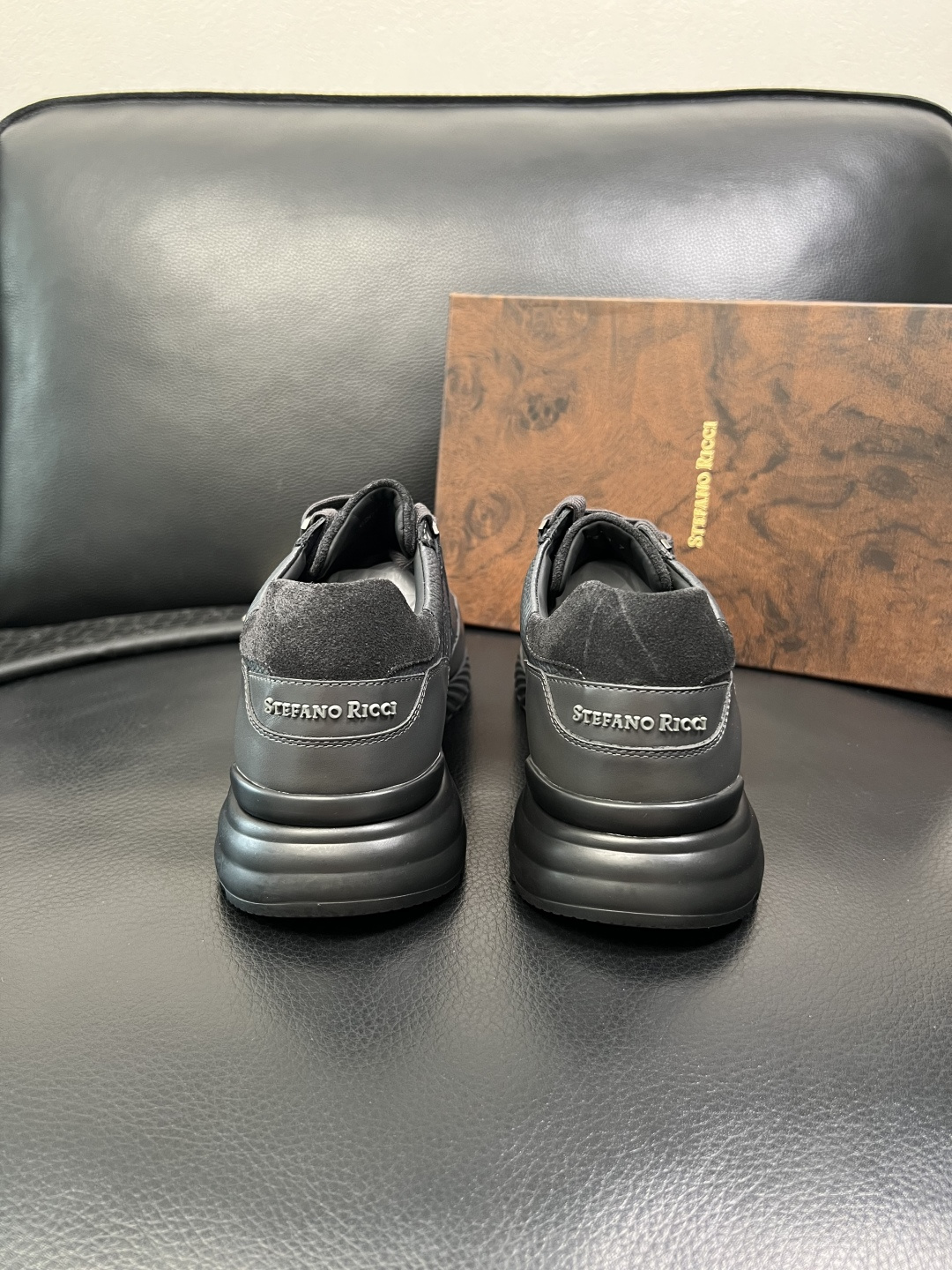 StefanoRicci 高品质 顶级工艺品 史蒂芬 劳尼治 专柜新品同步，鞋面意大利进口牛皮面料，进口