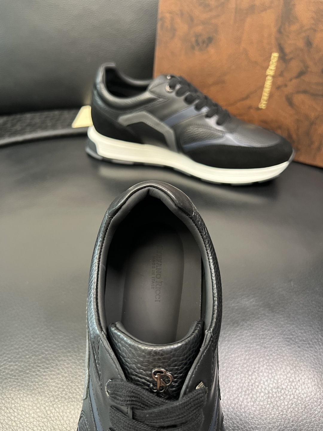 StefanoRicci 高品质 顶级工艺品 史蒂芬 劳尼治 专柜新品同步，鞋面意大利进口牛皮面料，进口