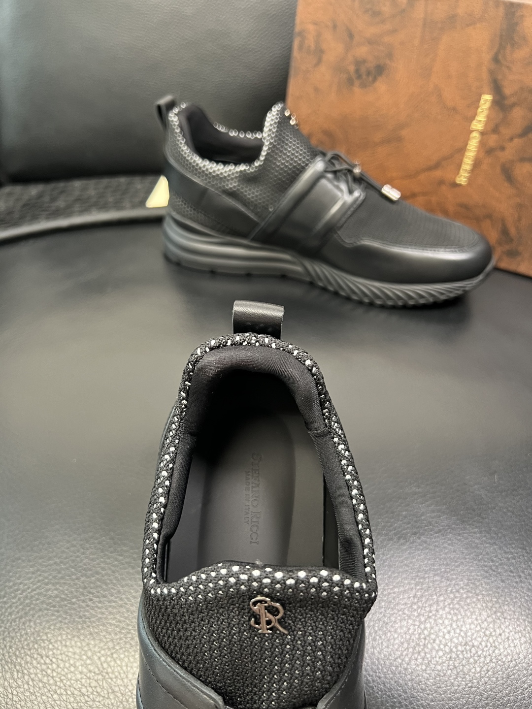 StefanoRicci 高品质 顶级工艺品 史蒂芬 劳尼治 专柜新品同步，鞋面意大利进口牛皮面料，进口