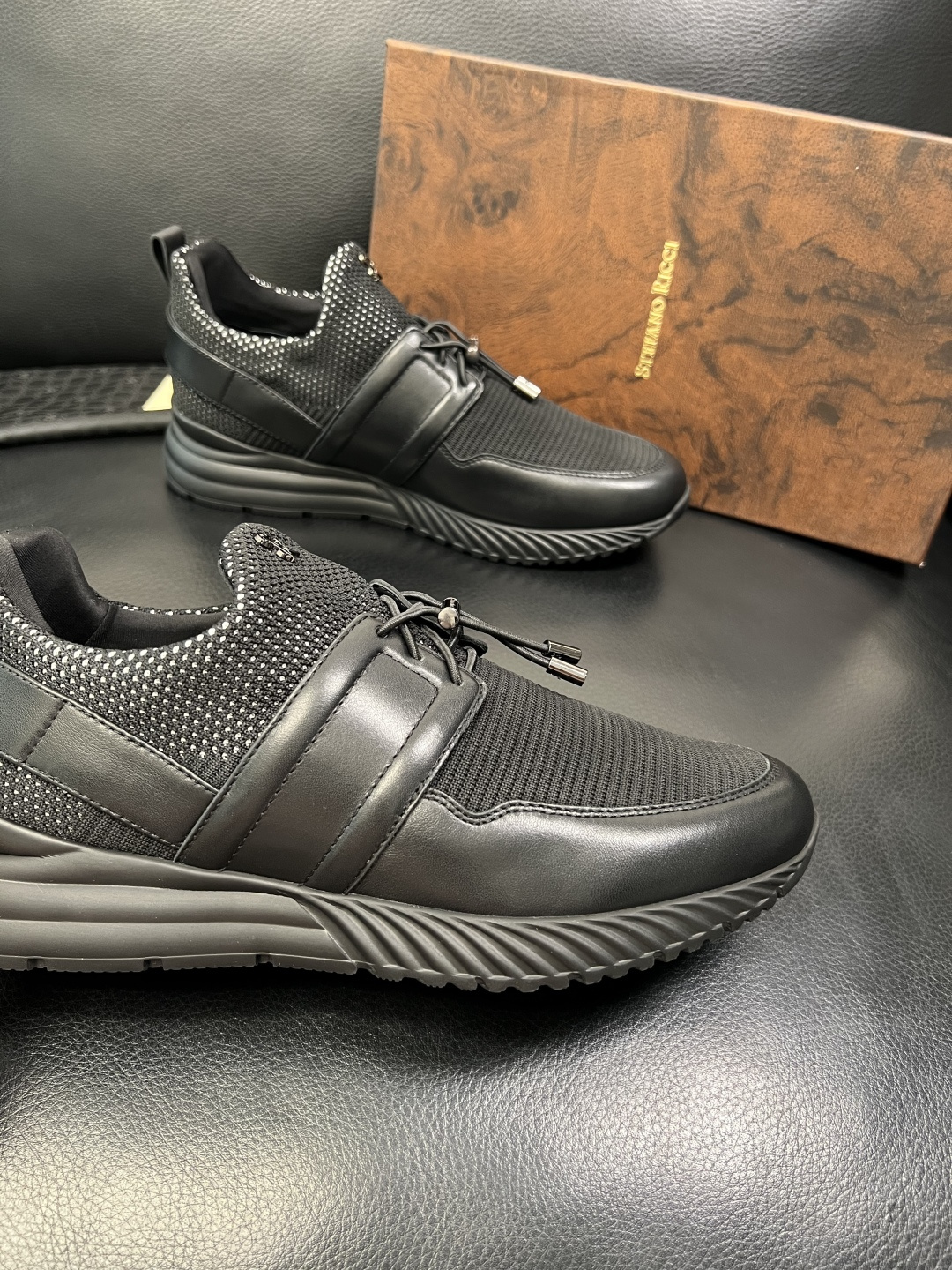 StefanoRicci 高品质 顶级工艺品 史蒂芬 劳尼治 专柜新品同步，鞋面意大利进口牛皮面料，进口