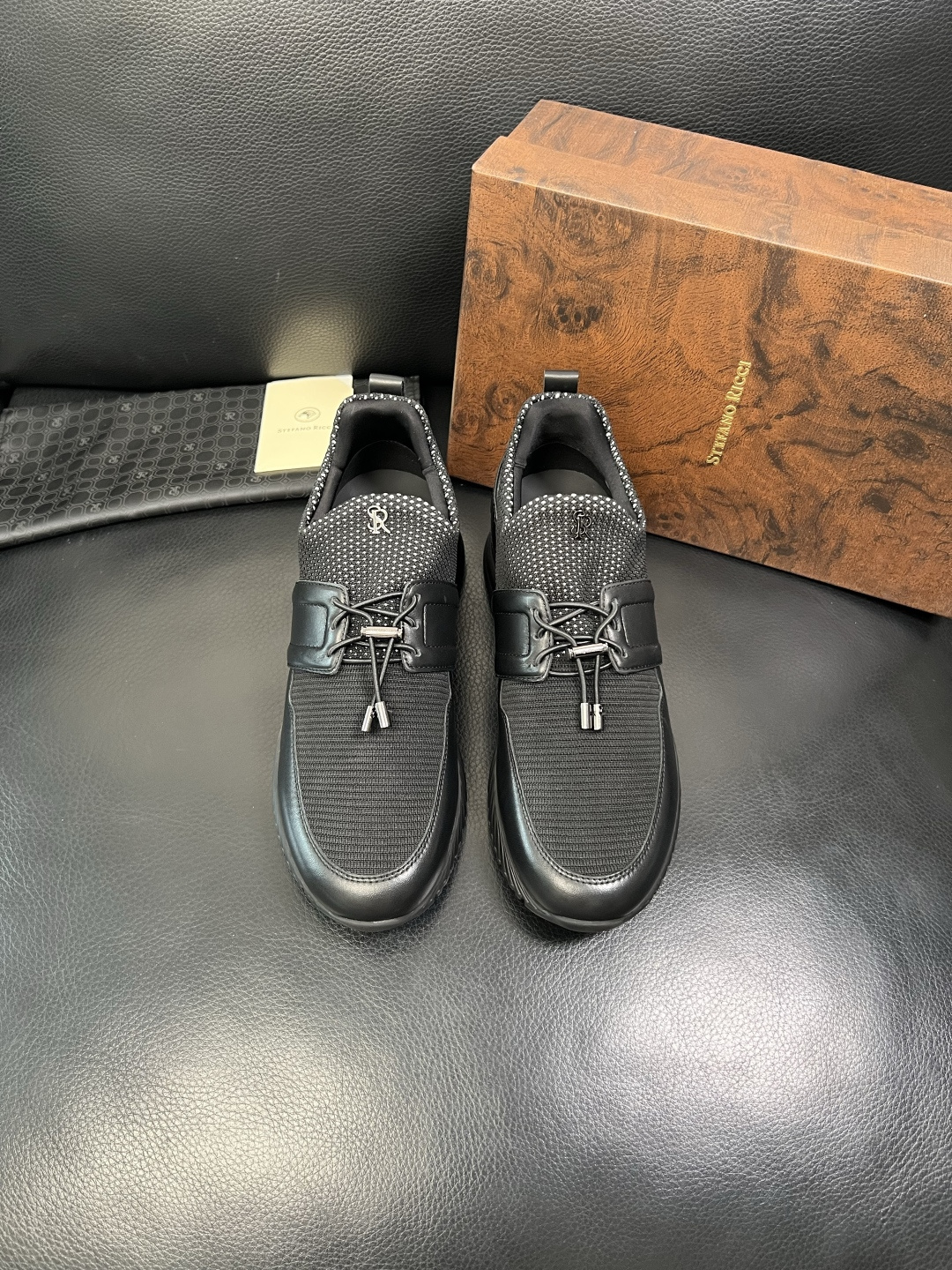 StefanoRicci 高品质 顶级工艺品 史蒂芬 劳尼治 专柜新品同步，鞋面意大利进口牛皮面料，进口