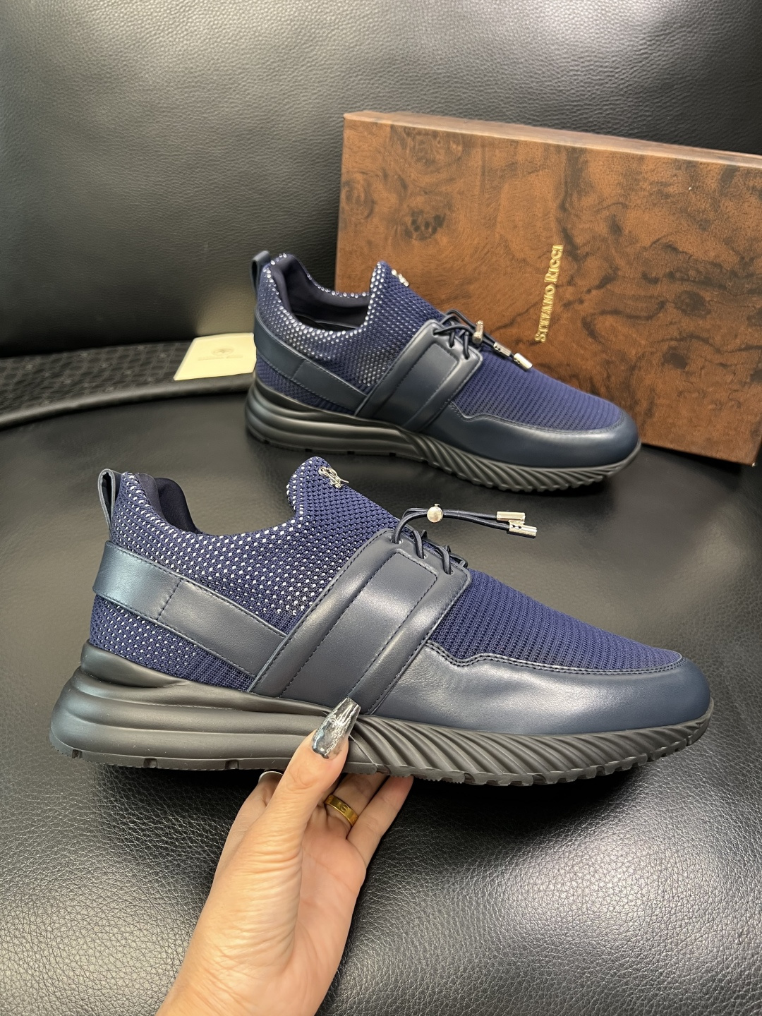 StefanoRicci 高品质 顶级工艺品 史蒂芬 劳尼治 专柜新品同步，鞋面意大利进口牛皮面料，进口