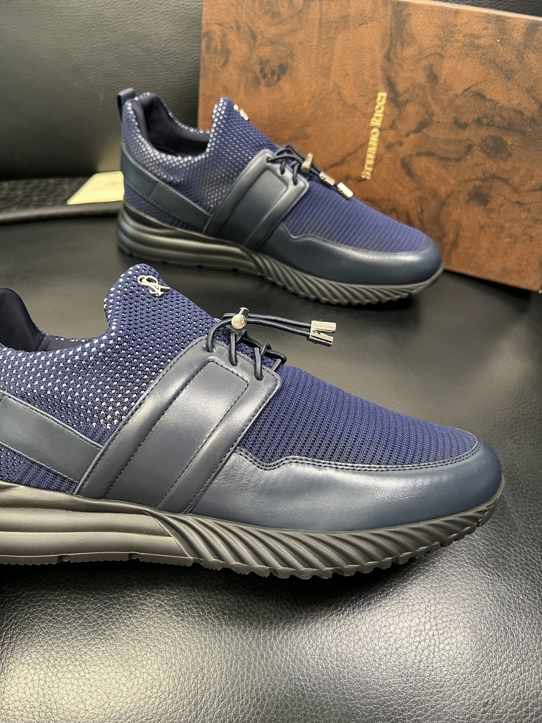 StefanoRicci 高品质 顶级工艺品 史蒂芬 劳尼治 专柜新品同步，鞋面意大利进口牛皮面料，进口