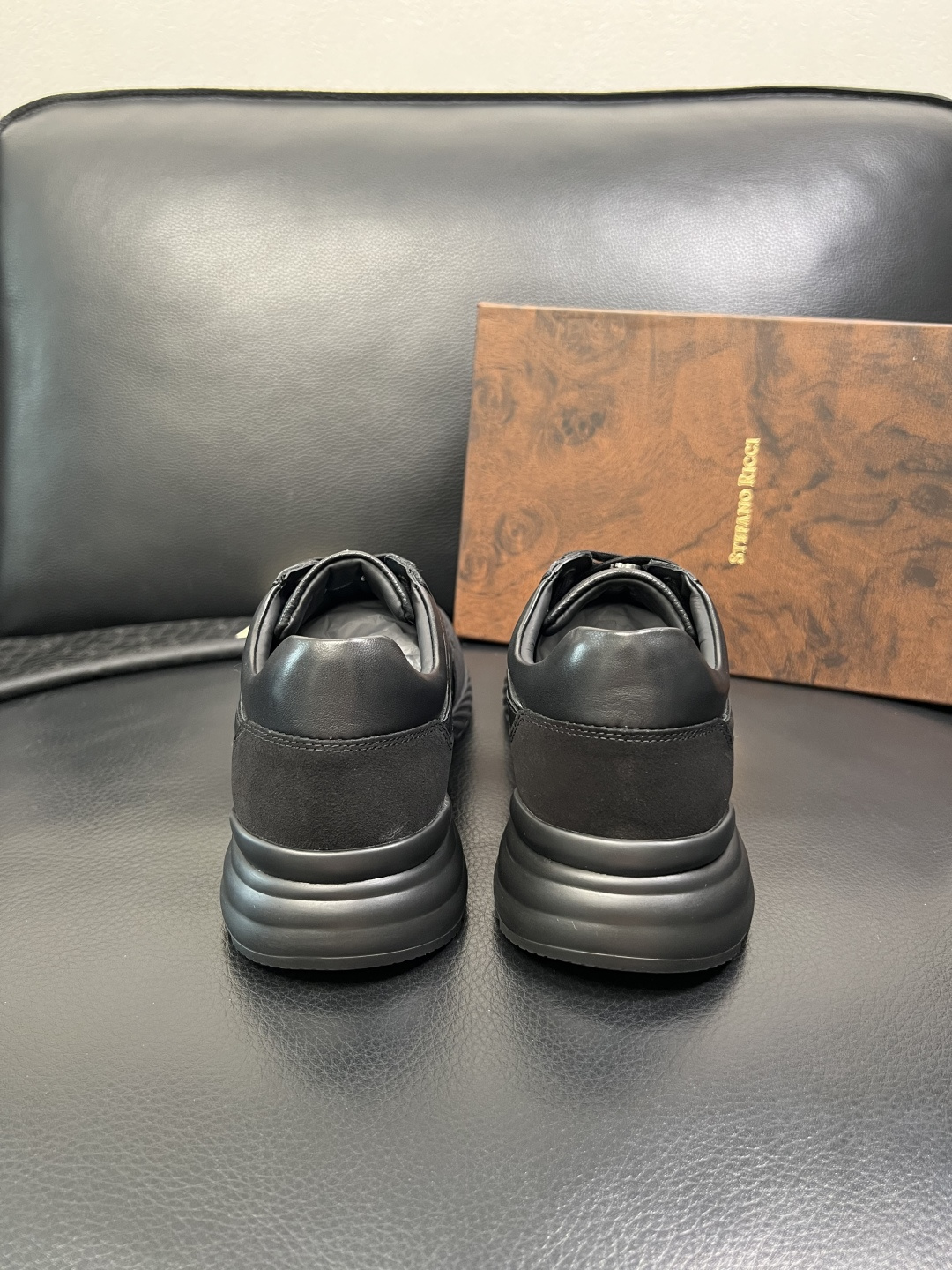 StefanoRicci 高品质 顶级工艺品 史蒂芬 劳尼治 专柜新品同步，鞋面意大利进口牛皮面料，进口