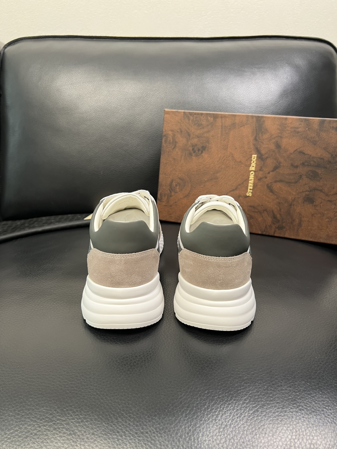 StefanoRicci 高品质 顶级工艺品 史蒂芬 劳尼治 专柜新品同步，鞋面意大利进口牛皮面料，进口