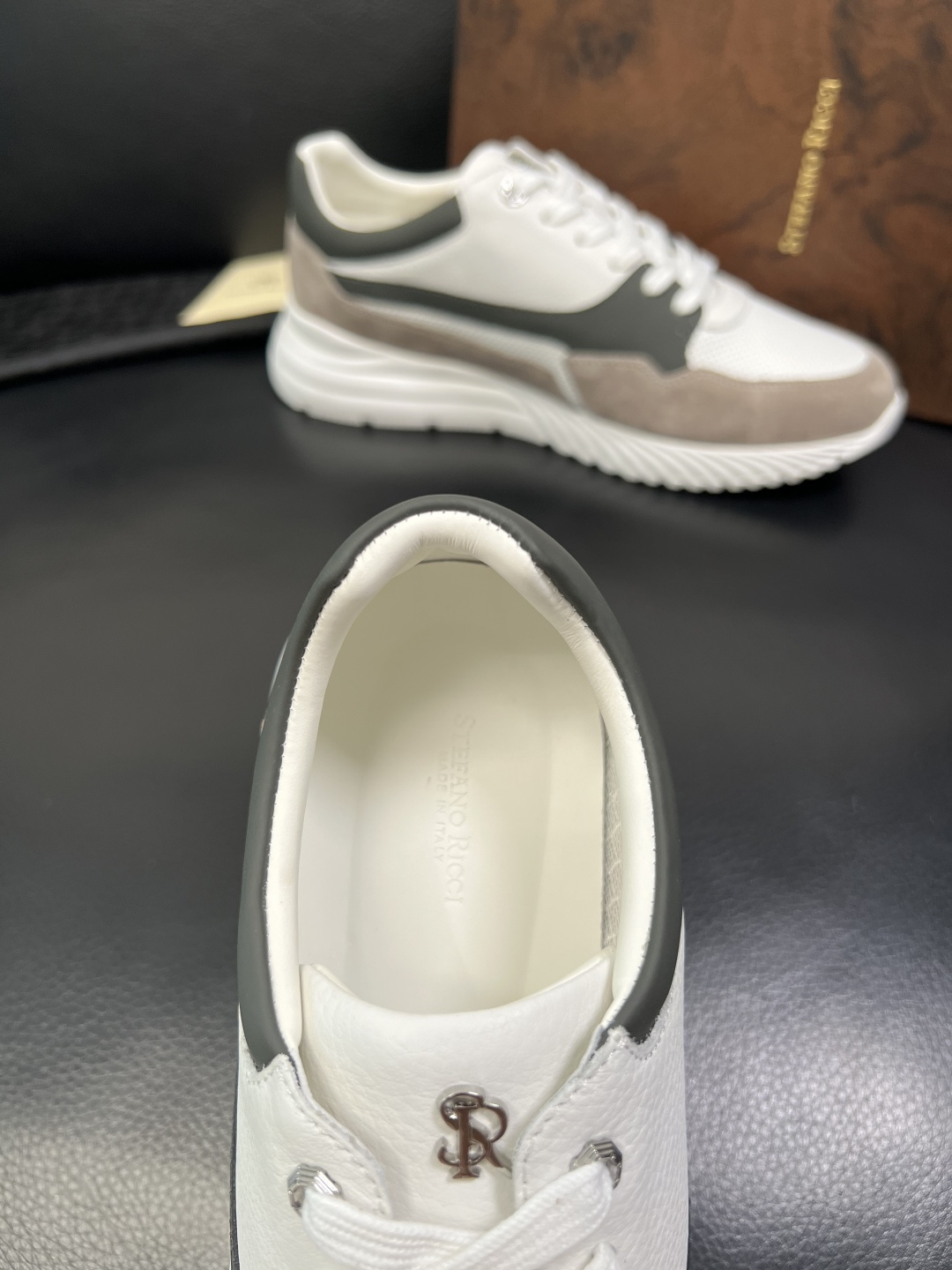 StefanoRicci 高品质 顶级工艺品 史蒂芬 劳尼治 专柜新品同步，鞋面意大利进口牛皮面料，进口