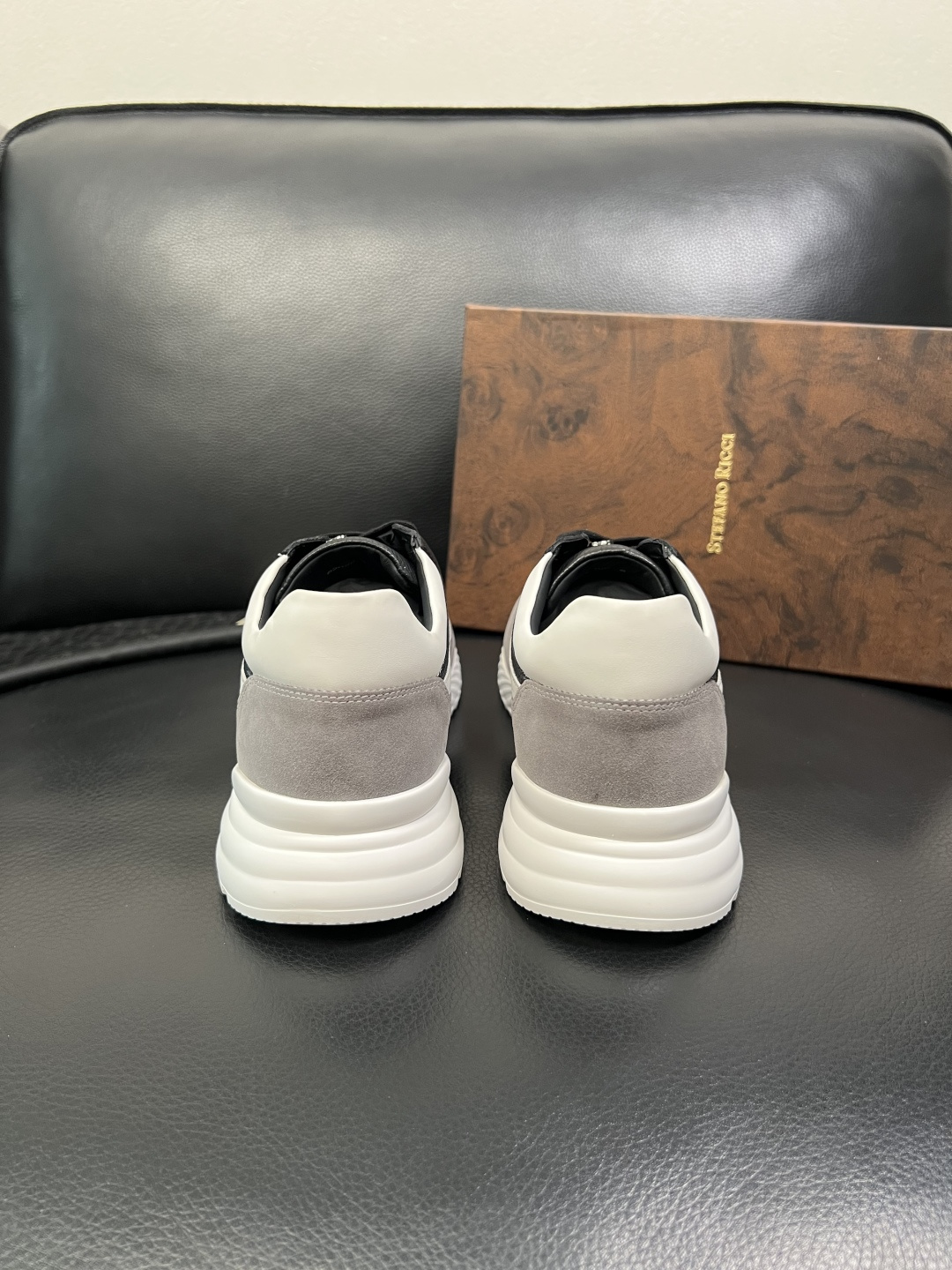 StefanoRicci 高品质 顶级工艺品 史蒂芬 劳尼治 专柜新品同步，鞋面意大利进口牛皮面料，进口