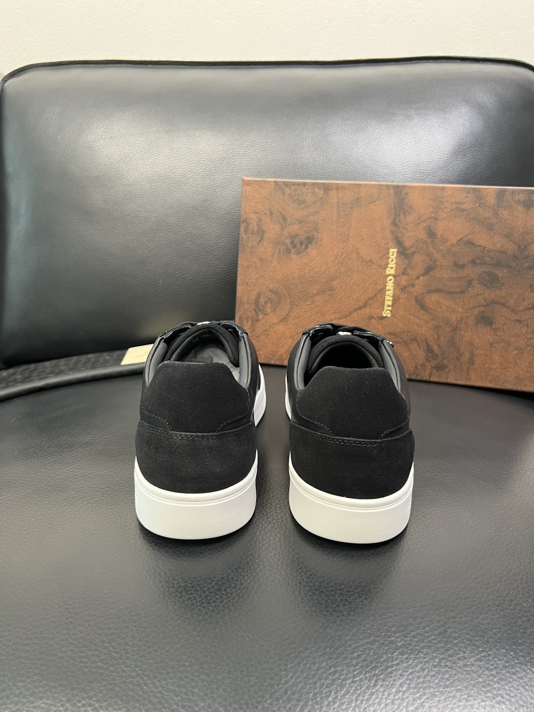 StefanoRicci 高品质 顶级工艺品 史蒂芬 劳尼治 专柜新品同步，鞋面意大利进口牛皮面料，进口