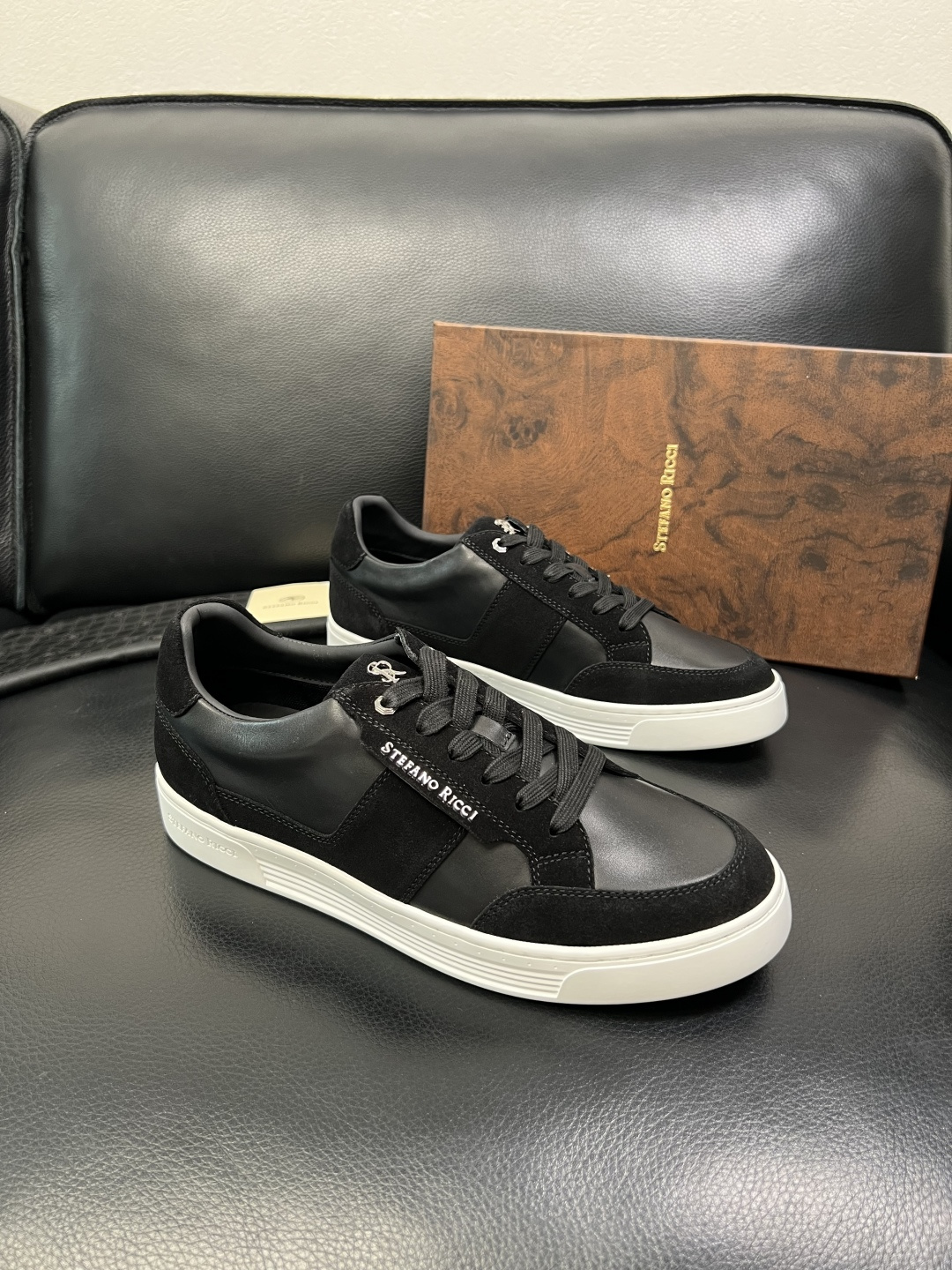 StefanoRicci 高品质 顶级工艺品 史蒂芬 劳尼治 专柜新品同步，鞋面意大利进口牛皮面料，进口