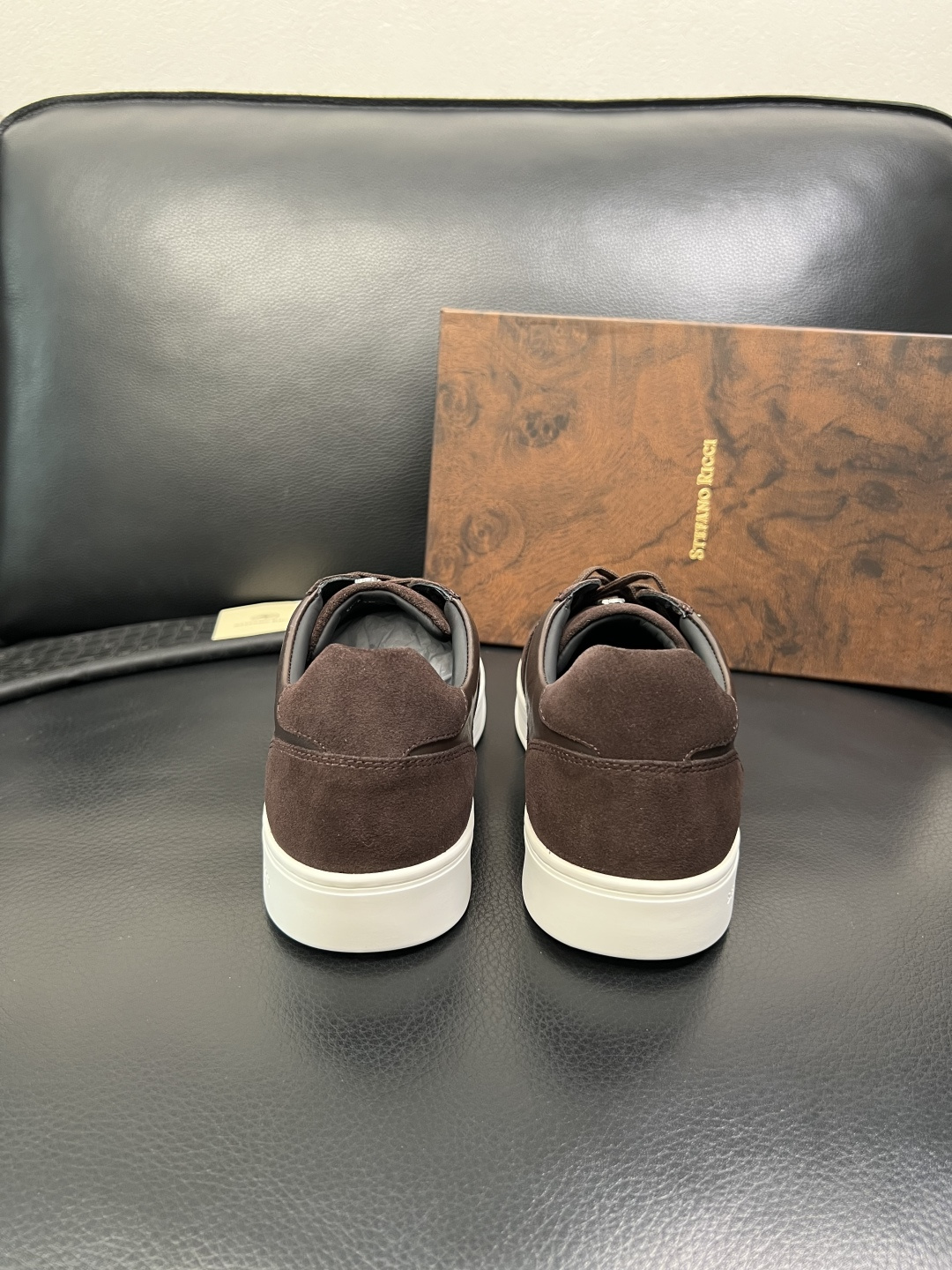 StefanoRicci 高品质 顶级工艺品 史蒂芬 劳尼治 专柜新品同步，鞋面意大利进口牛皮面料，进口