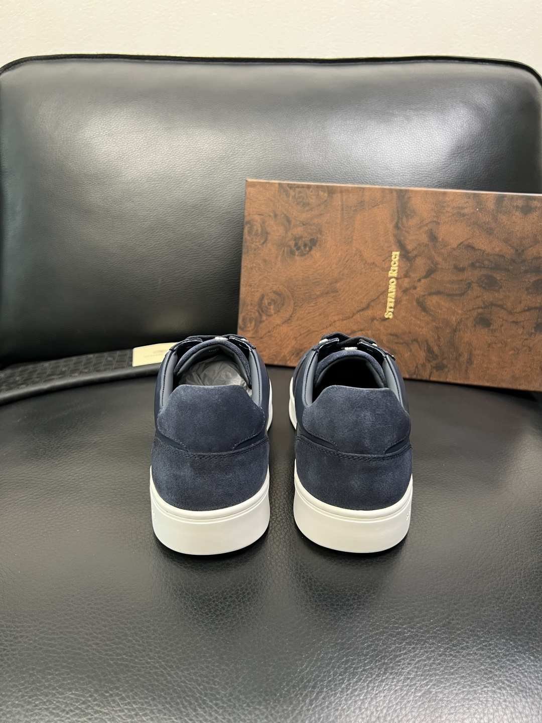 StefanoRicci 高品质 顶级工艺品 史蒂芬 劳尼治 专柜新品同步，鞋面意大利进口牛皮面料，进口