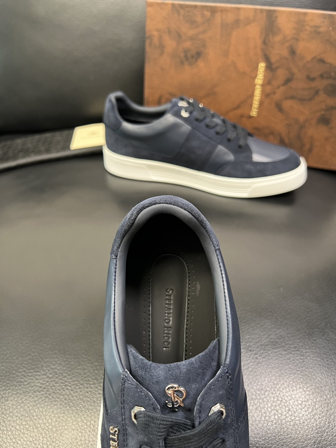 StefanoRicci 高品质 顶级工艺品 史蒂芬 劳尼治 专柜新品同步，鞋面意大利进口牛皮面料，进口