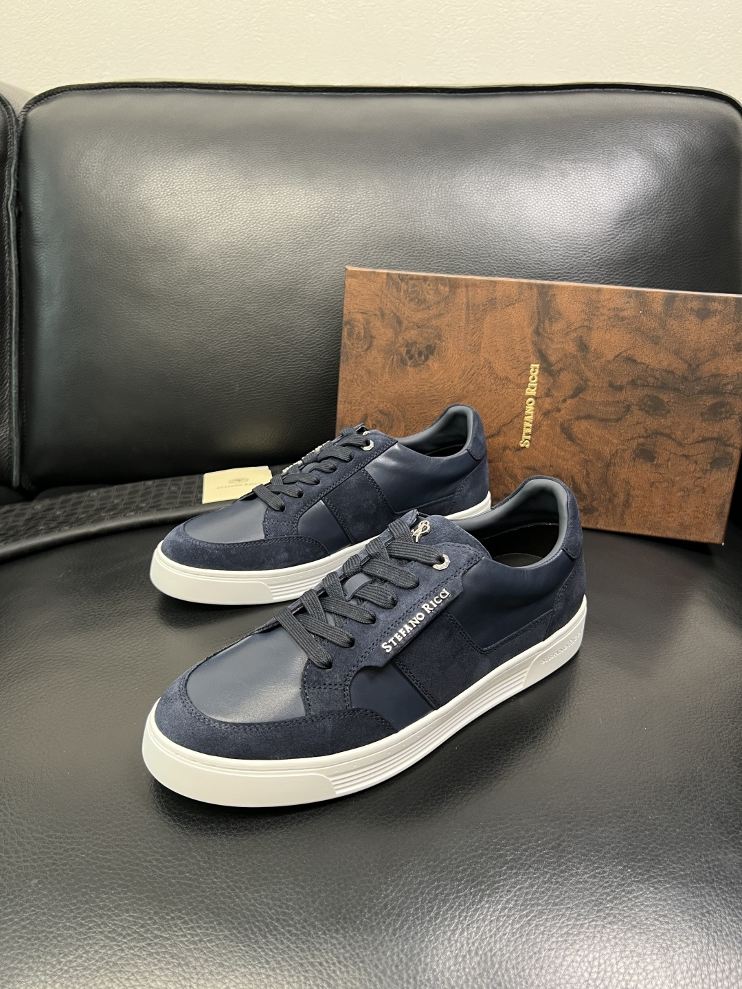 StefanoRicci 高品质 顶级工艺品 史蒂芬 劳尼治 专柜新品同步，鞋面意大利进口牛皮面料，进口