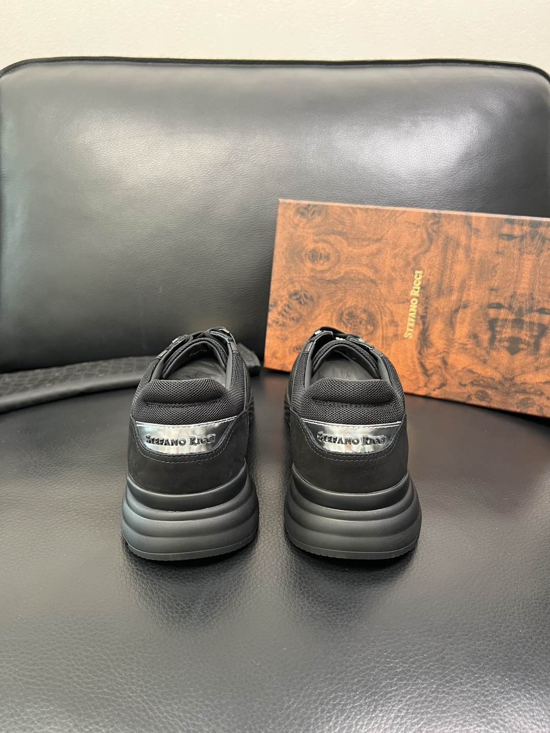 StefanoRicci 高品质 顶级工艺品 史蒂芬 劳尼治 专柜新品同步，鞋面意大利进口牛皮面料，进口