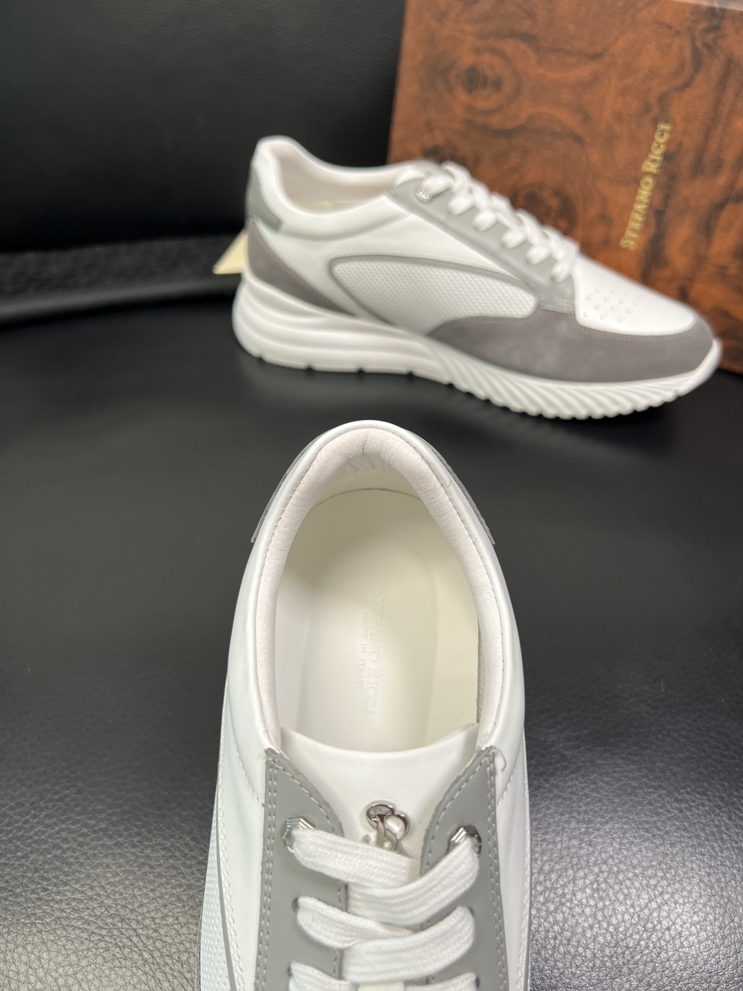 StefanoRicci 高品质 顶级工艺品 史蒂芬 劳尼治 专柜新品同步，鞋面意大利进口牛皮面料，进口