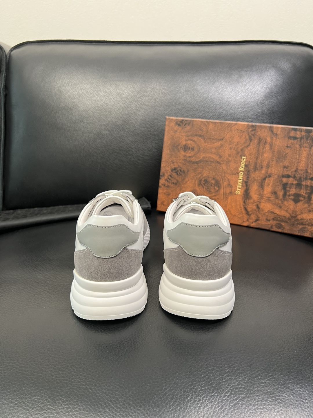 StefanoRicci 高品质 顶级工艺品 史蒂芬 劳尼治 专柜新品同步，鞋面意大利进口牛皮面料，进口