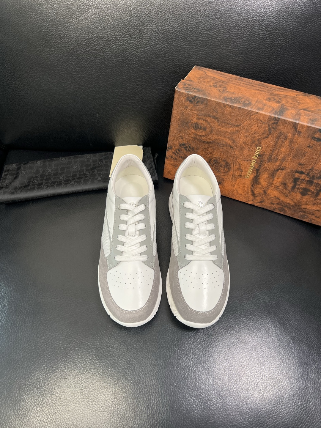 StefanoRicci 高品质 顶级工艺品 史蒂芬 劳尼治 专柜新品同步，鞋面意大利进口牛皮面料，进口