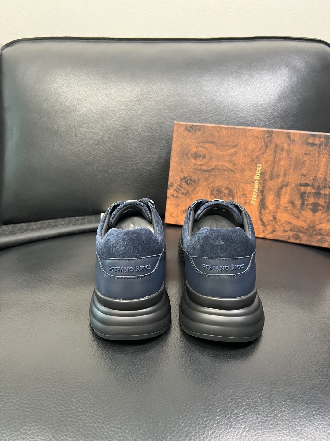 StefanoRicci 高品质 顶级工艺品 史蒂芬 劳尼治 专柜新品同步，鞋面意大利进口牛皮面料，进口