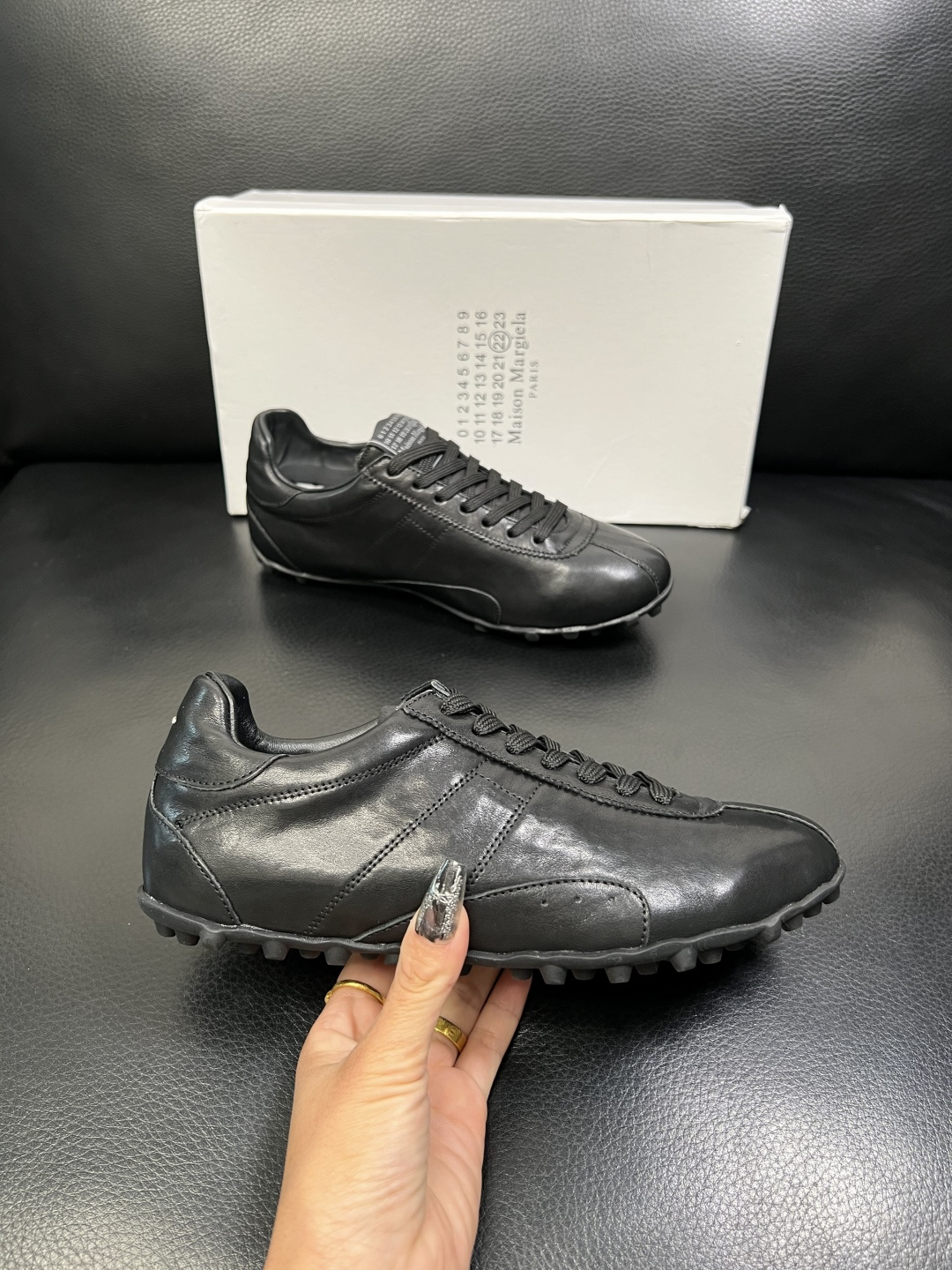 Maison Margiela 高品质 顶级工艺品 马吉拉 专柜新品同步，鞋面意大利进口牛皮面料，进口水