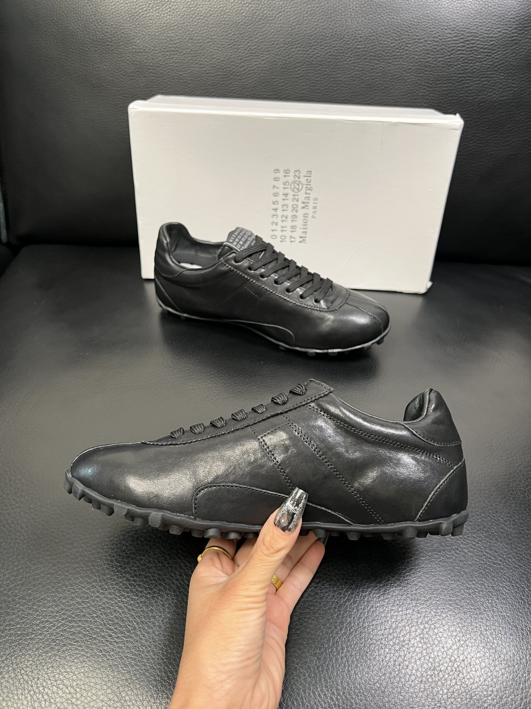 Maison Margiela 高品质 顶级工艺品 马吉拉 专柜新品同步，鞋面意大利进口牛皮面料，进口水