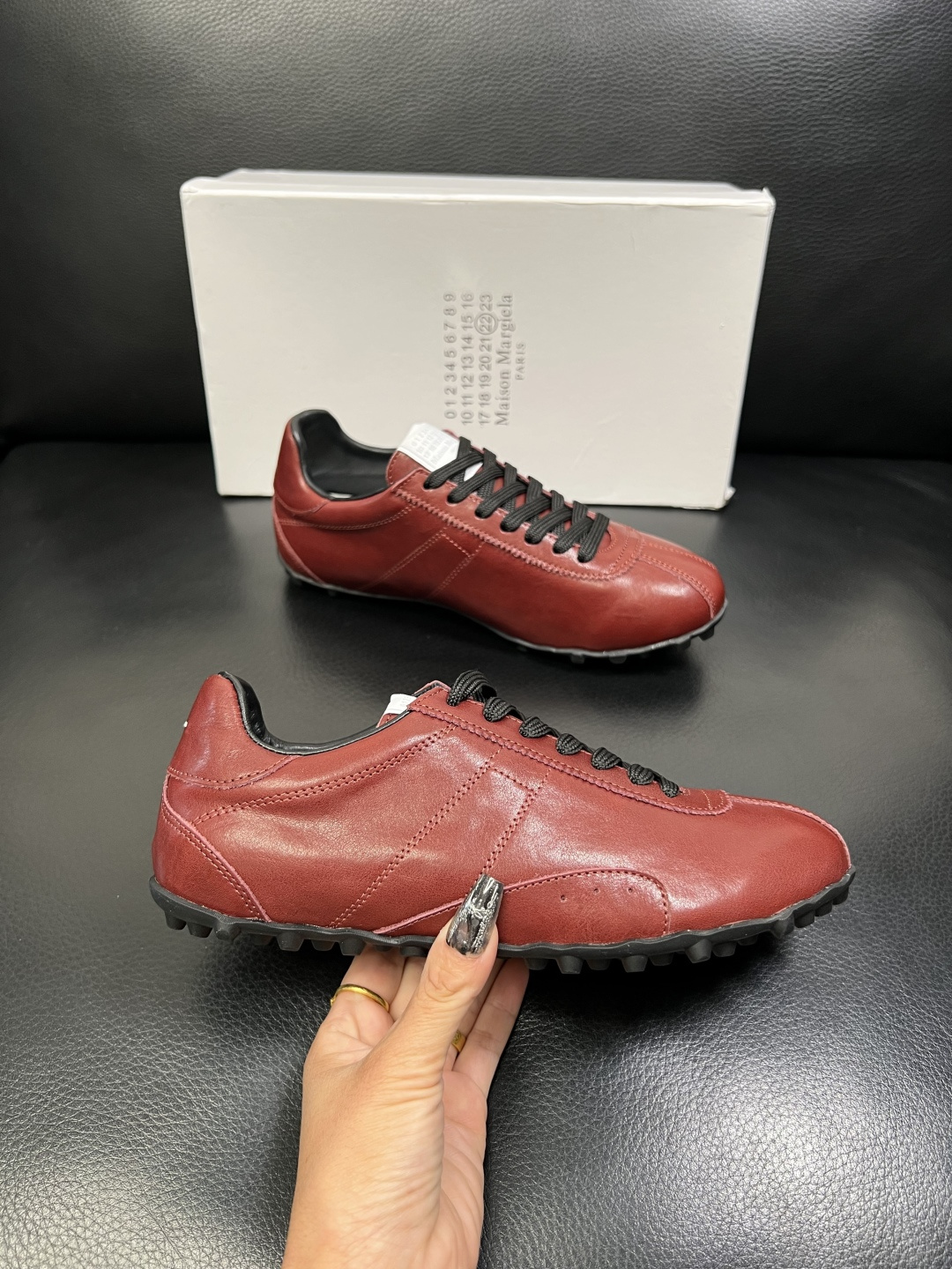 Maison Margiela 高品质 顶级工艺品 马吉拉 专柜新品同步，鞋面意大利进口牛皮面料，进口水