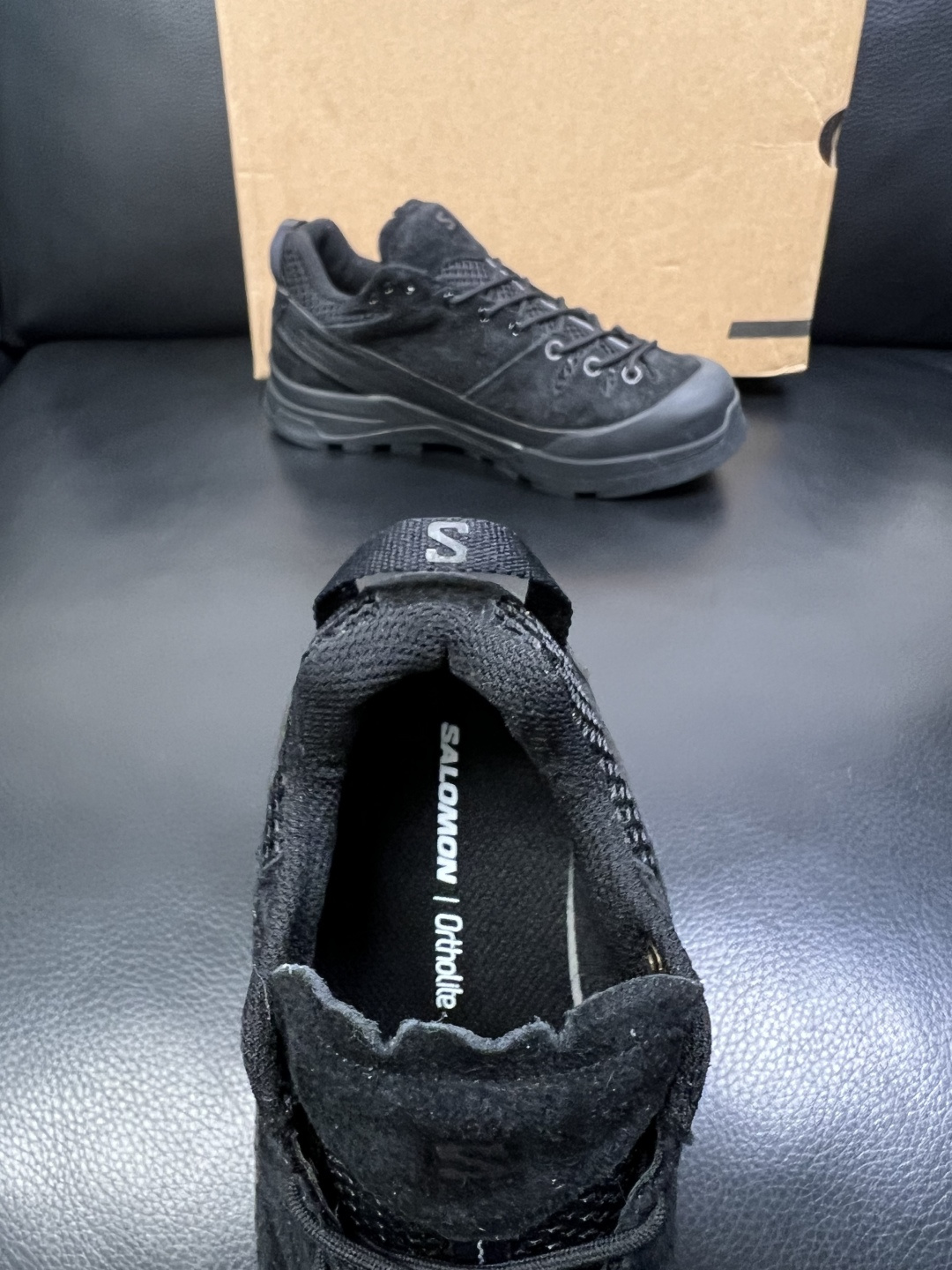 Salomo 高品质 顶级工艺品 萨洛蒙 专柜新品同步，鞋面意大利进口牛皮面料，进口水染牛皮内里垫，鞋底