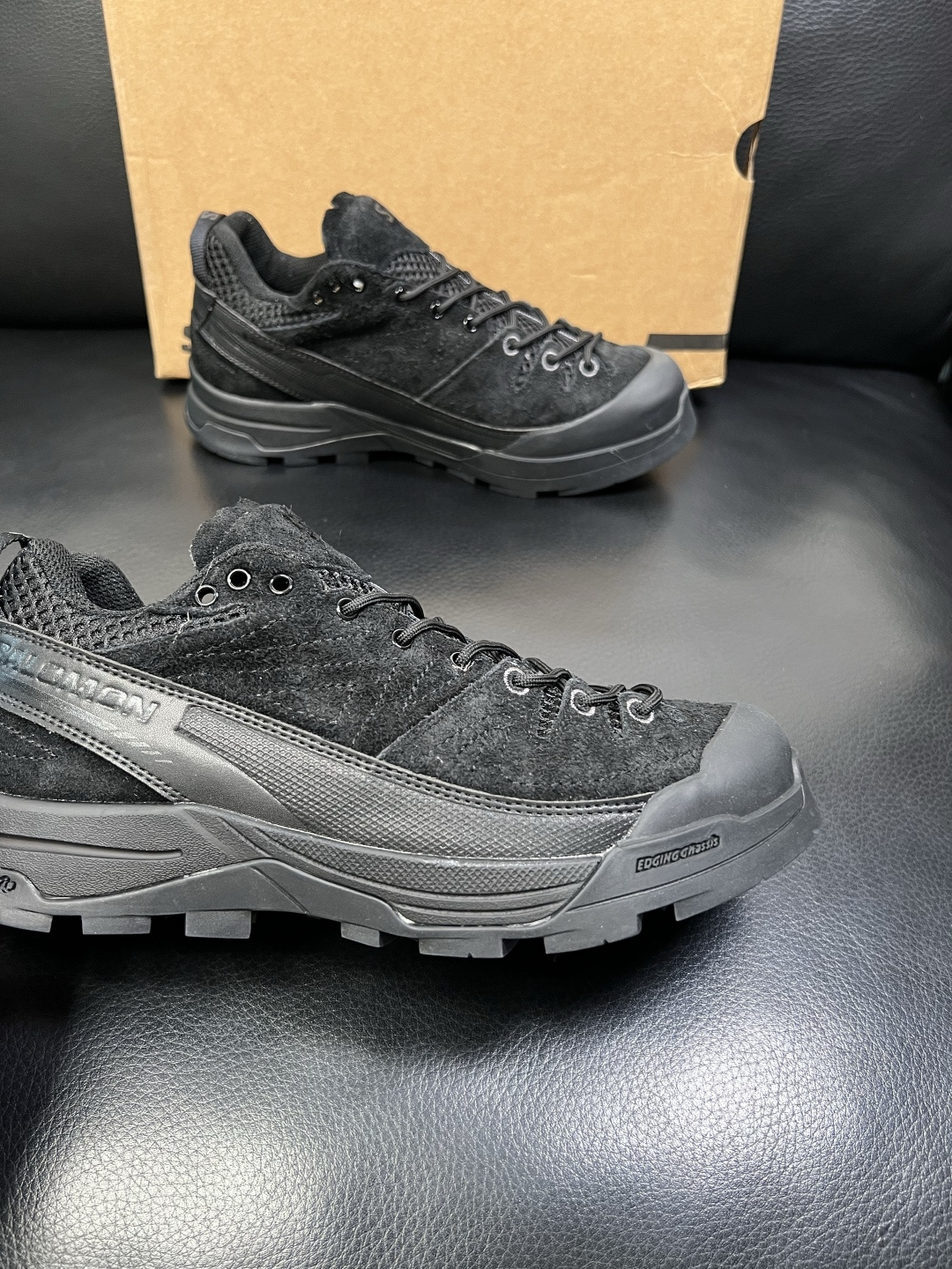 Salomo 高品质 顶级工艺品 萨洛蒙 专柜新品同步，鞋面意大利进口牛皮面料，进口水染牛皮内里垫，鞋底