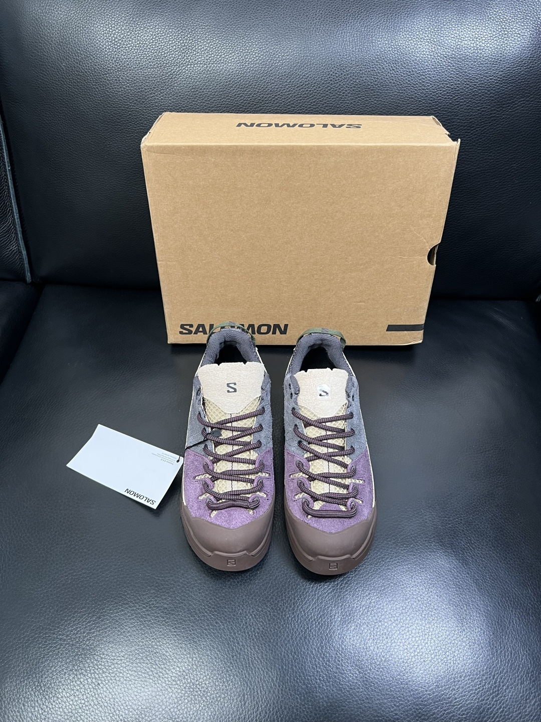 Salomo 高品质 顶级工艺品 萨洛蒙 专柜新品同步，鞋面意大利进口牛皮面料，进口水染牛皮内里垫，鞋底