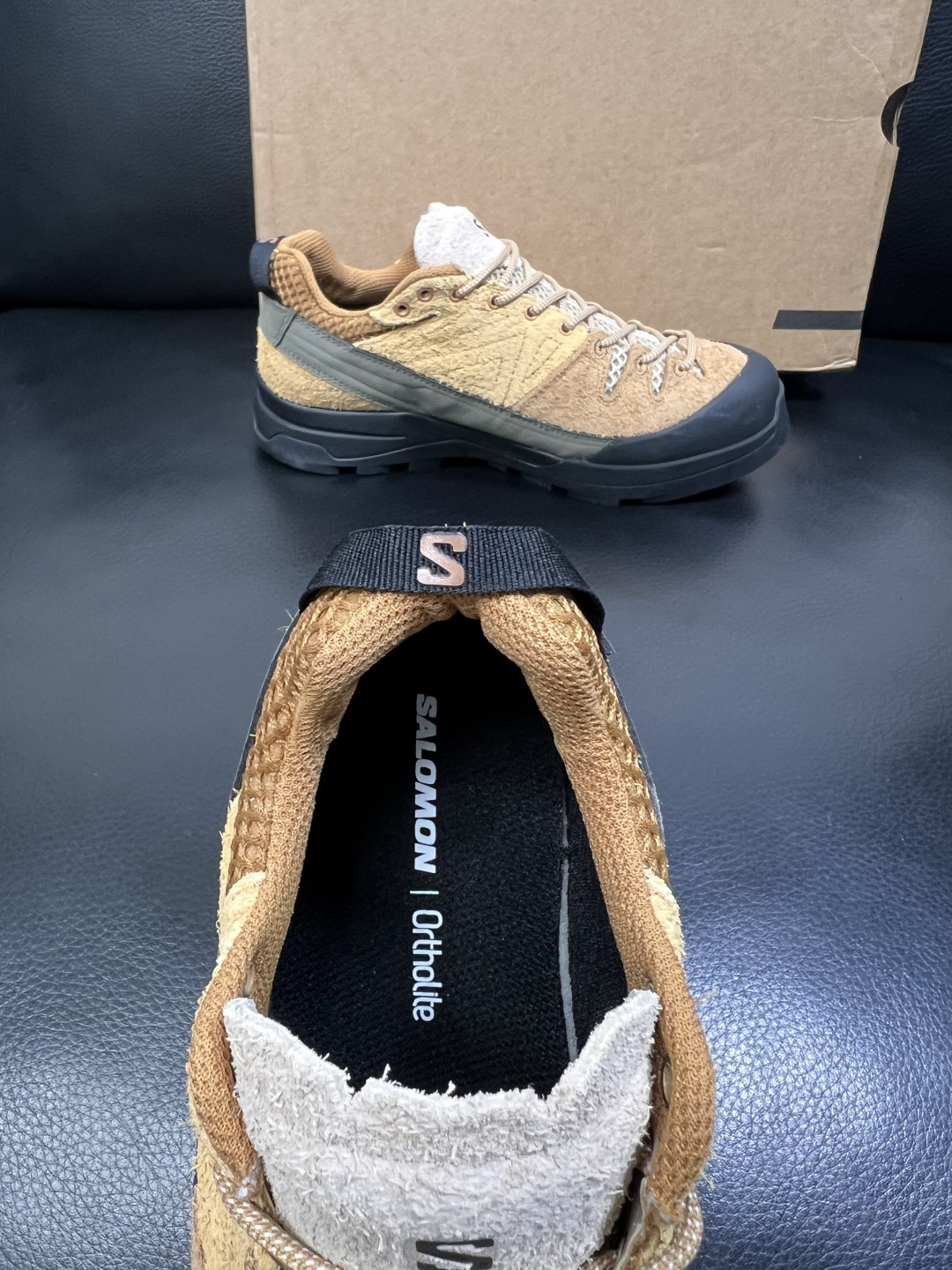 Salomo 高品质 顶级工艺品 萨洛蒙 专柜新品同步，鞋面意大利进口牛皮面料，进口水染牛皮内里垫，鞋底