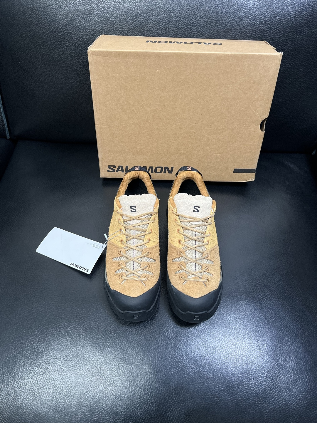 Salomo 高品质 顶级工艺品 萨洛蒙 专柜新品同步，鞋面意大利进口牛皮面料，进口水染牛皮内里垫，鞋底