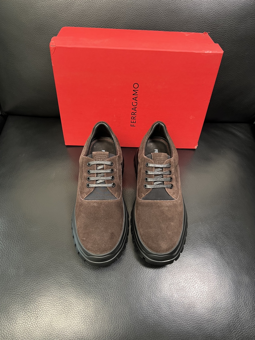 Ferragamo 高品质 顶级工艺品 菲拉格慕 专柜同步发售原厂配置，意大利进口原版牛皮，进口水染牛里