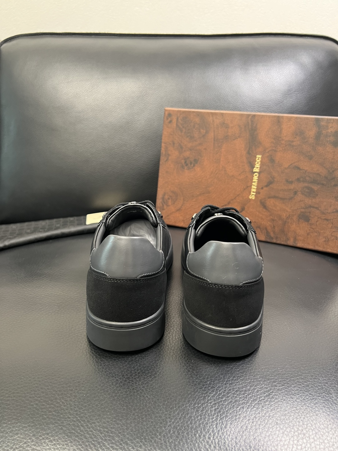 StefanoRicci 高品质 顶级工艺品 史蒂芬 劳尼治 专柜新品同步，鞋面意大利进口牛皮面料，进口