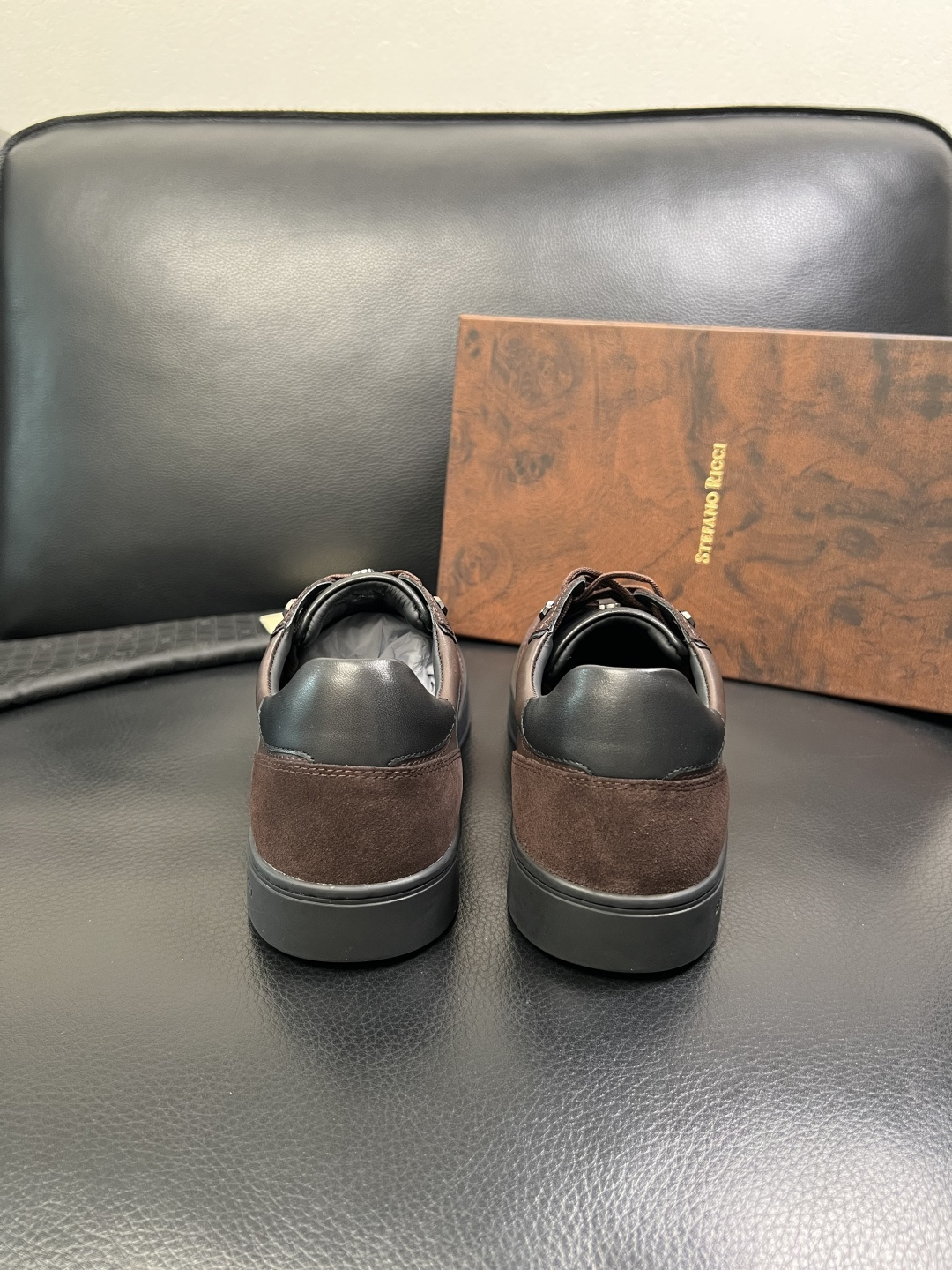 StefanoRicci 高品质 顶级工艺品 史蒂芬 劳尼治 专柜新品同步，鞋面意大利进口牛皮面料，进口