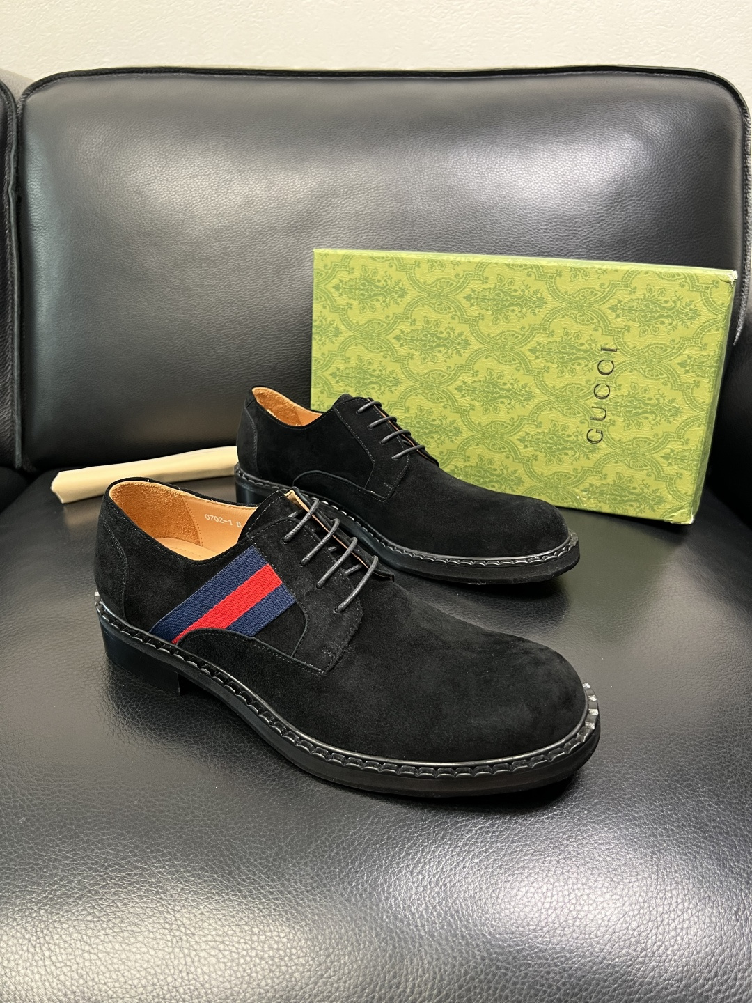 Gucci 高品质 顶级工艺品 古奇 皮鞋系列专柜同步 原厂配置，意大利进口原版牛皮，进口水染牛里 ，鞋